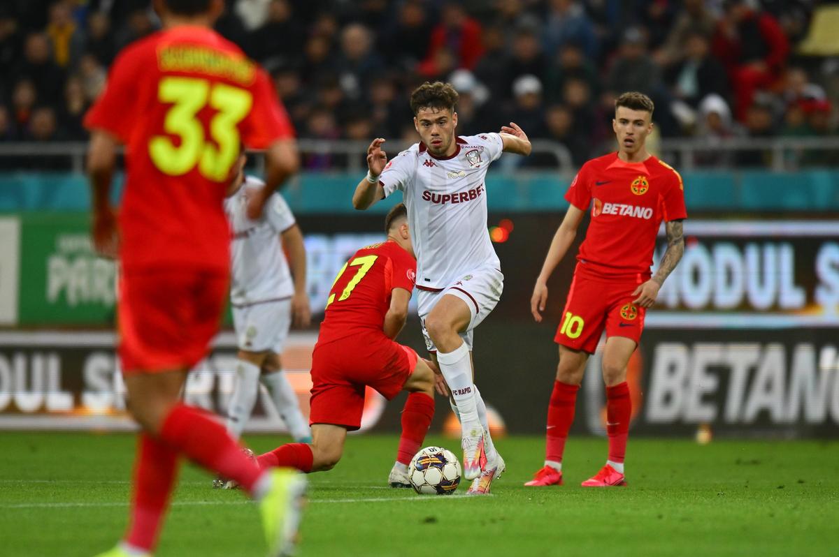 Cele mai spectaculoase imagini de la FCSB - Rapid