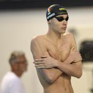 David Popovici în serii la 100 m liber FOTO Raed Krishan