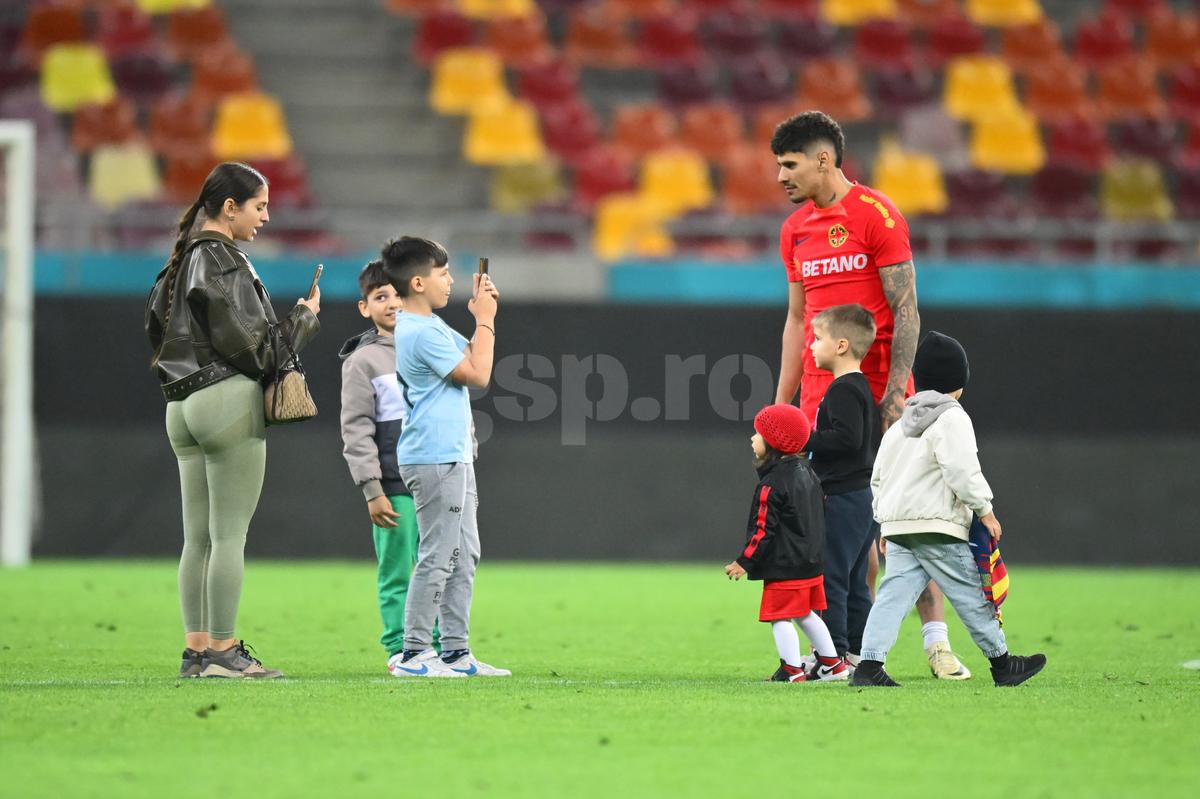 Imagini speciale pe Arena Națională, după FCSB - Rapid