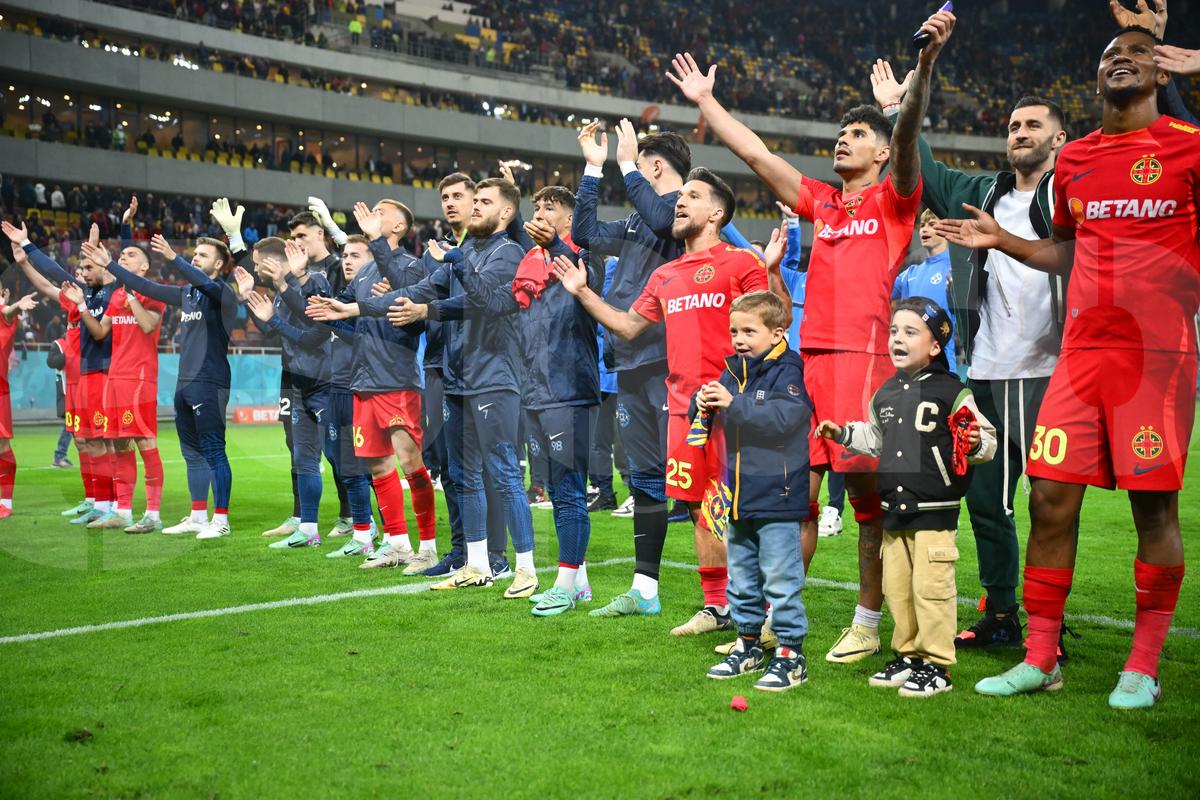 Imagini speciale pe Arena Națională, după FCSB - Rapid