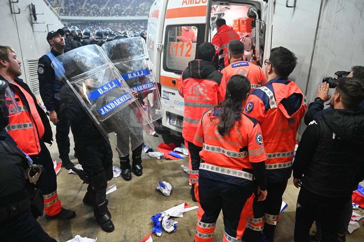 Momente neplăcute în momentul accidentării lui Hromada, din FCSB - Rapid