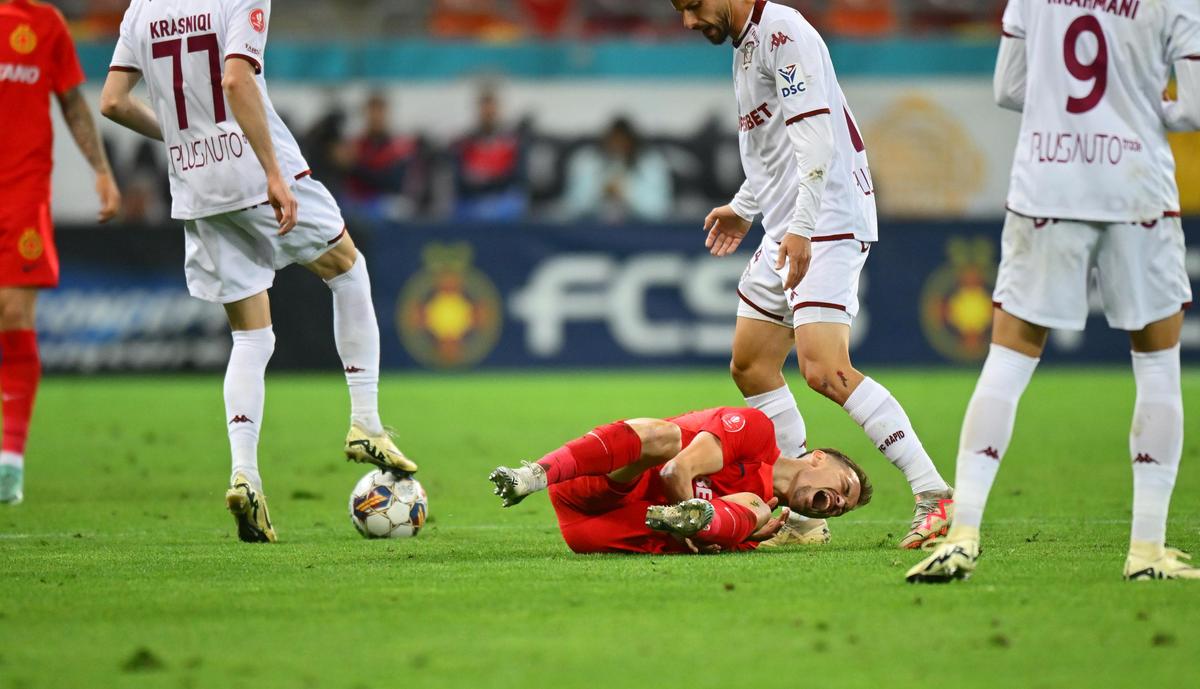Note de la 4 la 8 în derby-ul FCSB - Rapid » Cine s-a remarcat și cine a dat greș: „Și-a complicat iar existența în raport cu Becali”