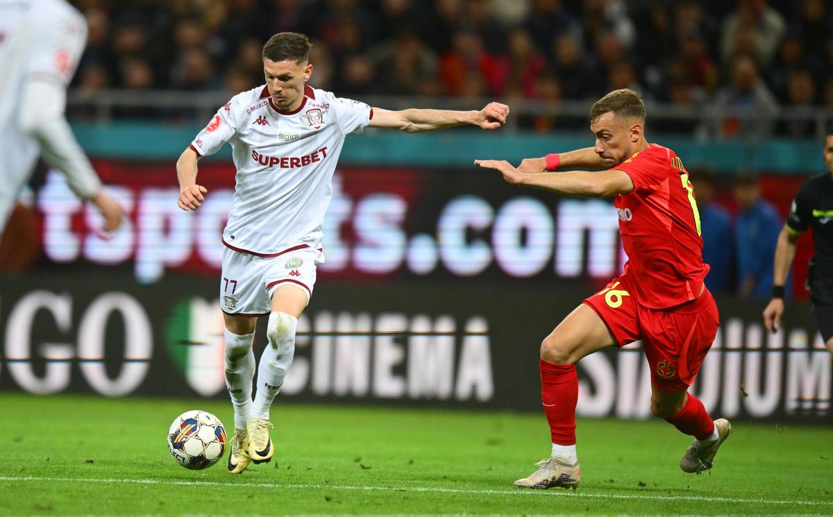 Cele mai spectaculoase imagini de la FCSB - Rapid