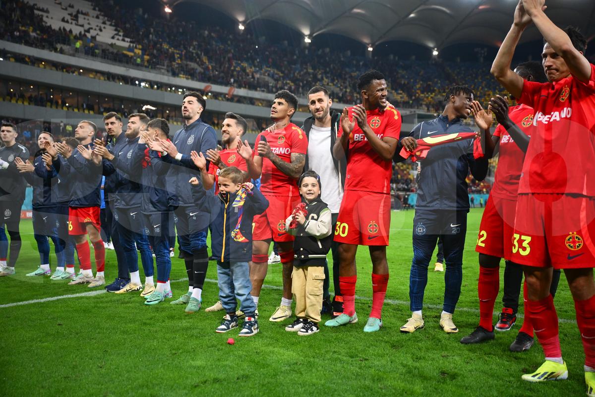 Imagini speciale pe Arena Națională, după FCSB - Rapid