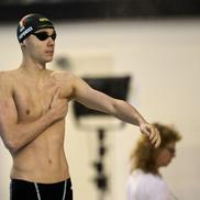 David Popovici în serii la 100 m liber FOTO Raed Krishan