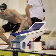 David Popovici în serii la 100 m liber FOTO Raed Krishan