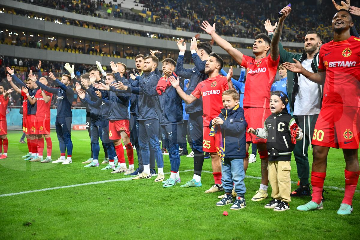 Imagini speciale pe Arena Națională, după FCSB - Rapid
