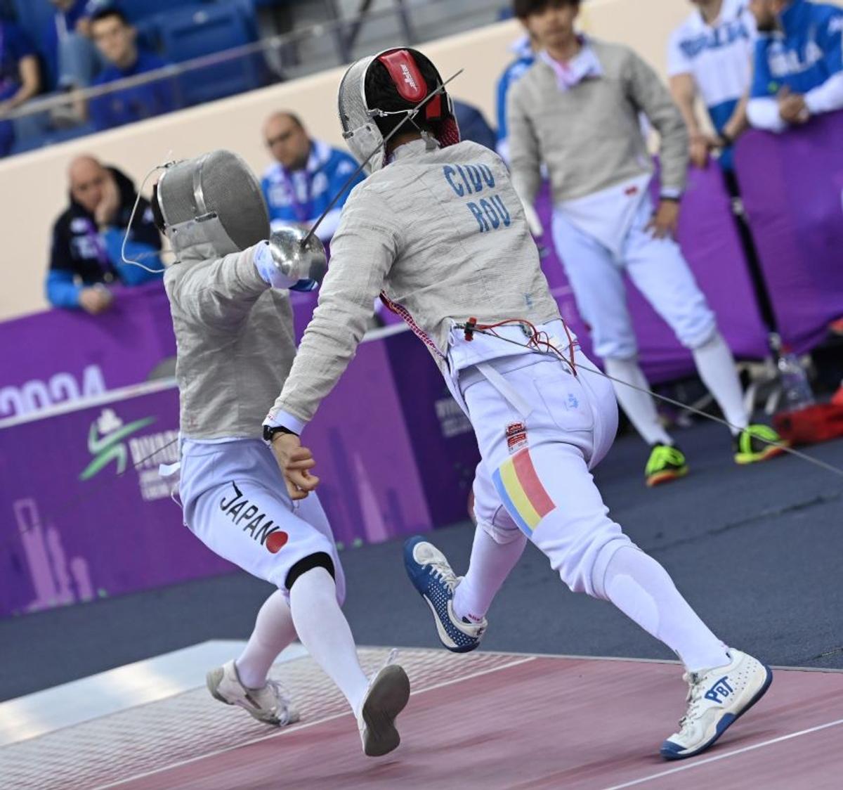 Echipa de sabie juniori a României, la Campionatele Mondiale de la Riad