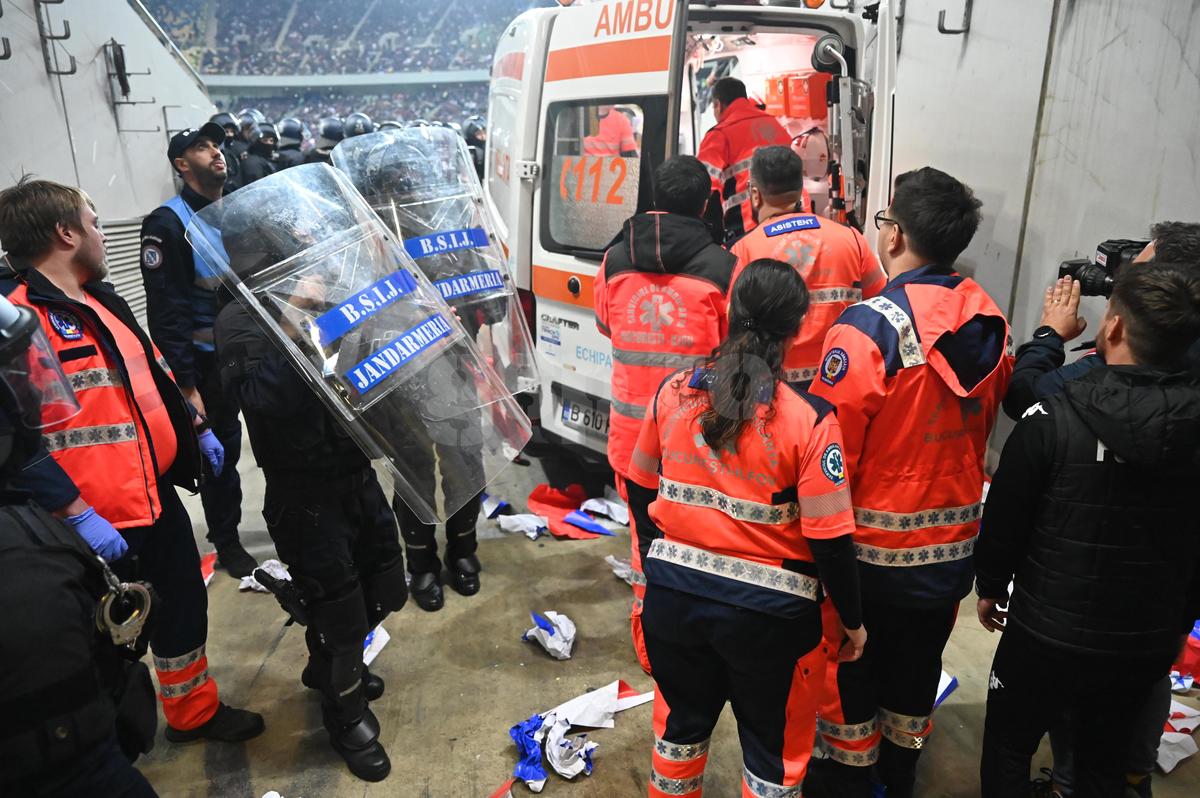Momente neplăcute în momentul accidentării lui Hromada, din FCSB - Rapid