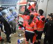 Momente neplăcute în momentul accidentării lui Hromada, din FCSB - Rapid / FOTO: Raed Krishan (GSP.ro)