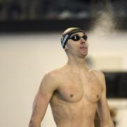 David Popovici în serii la 100 m liber FOTO Raed Krishan