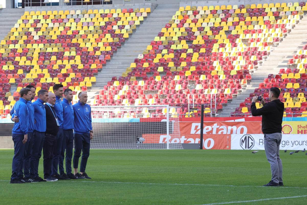 Imagini înainte de FCSB - CFR Cluj