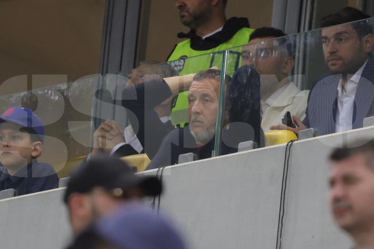 Mihai Stoica la meciul FCSB - CFR / foto: Ionuț Iordache (GSP)