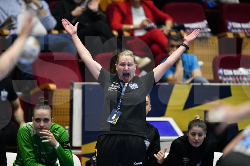 CSM București - Esbjerg, turul din sferturile Ligii Campionilor, foto: Cristi Preda