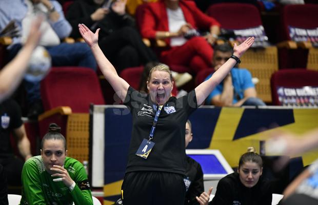 Helle Thomsen, plină de optimism după ce a văzut repriza a doua din CSM - Esbjerg: „Putem să ne ridicăm la nivelul lor”