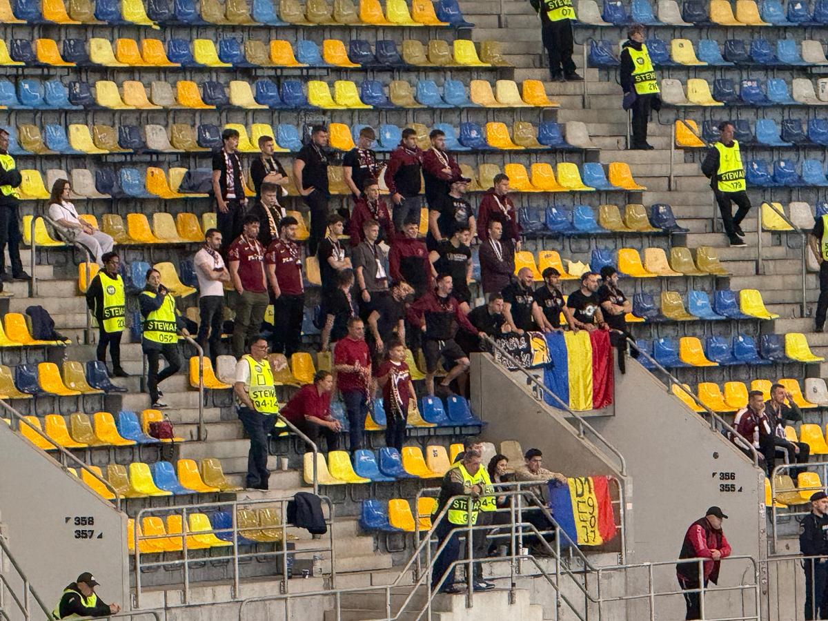 Nume cunoscute în tribunele Arenei Naționale la FCSB - CFR Cluj