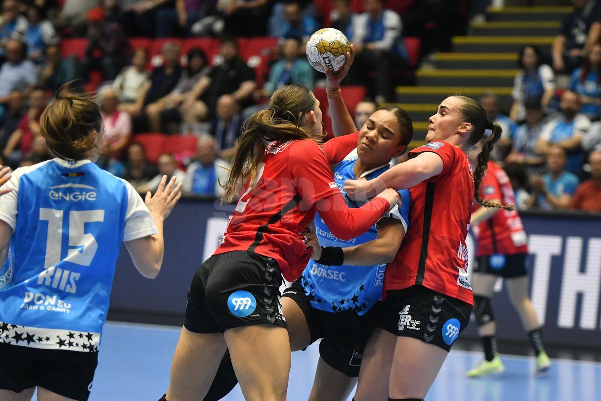 CSM București - Esbjerg, turul din sferturile Ligii Campionilor, foto: Cristi Preda