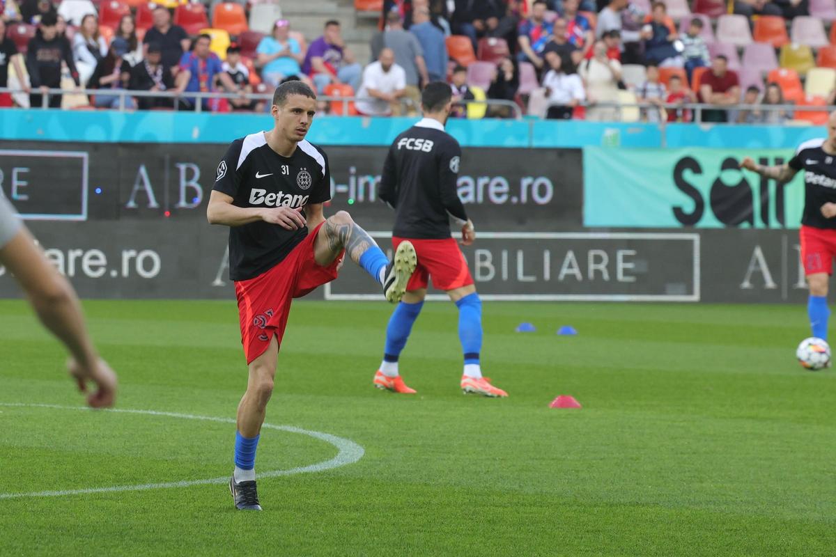 Încălzire FCSB - CFR Cluj, etapa 5