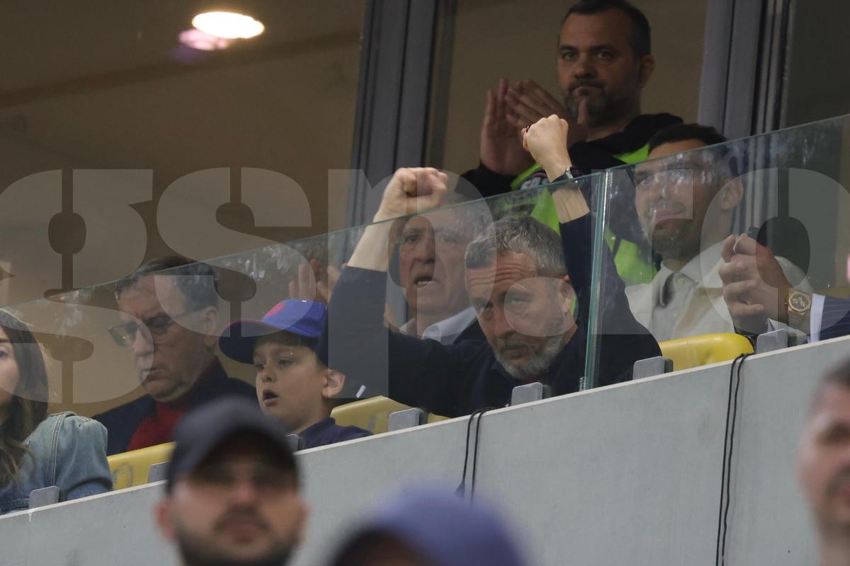 Mihai Stoica la meciul FCSB - CFR / foto: Ionuț Iordache (GSP)