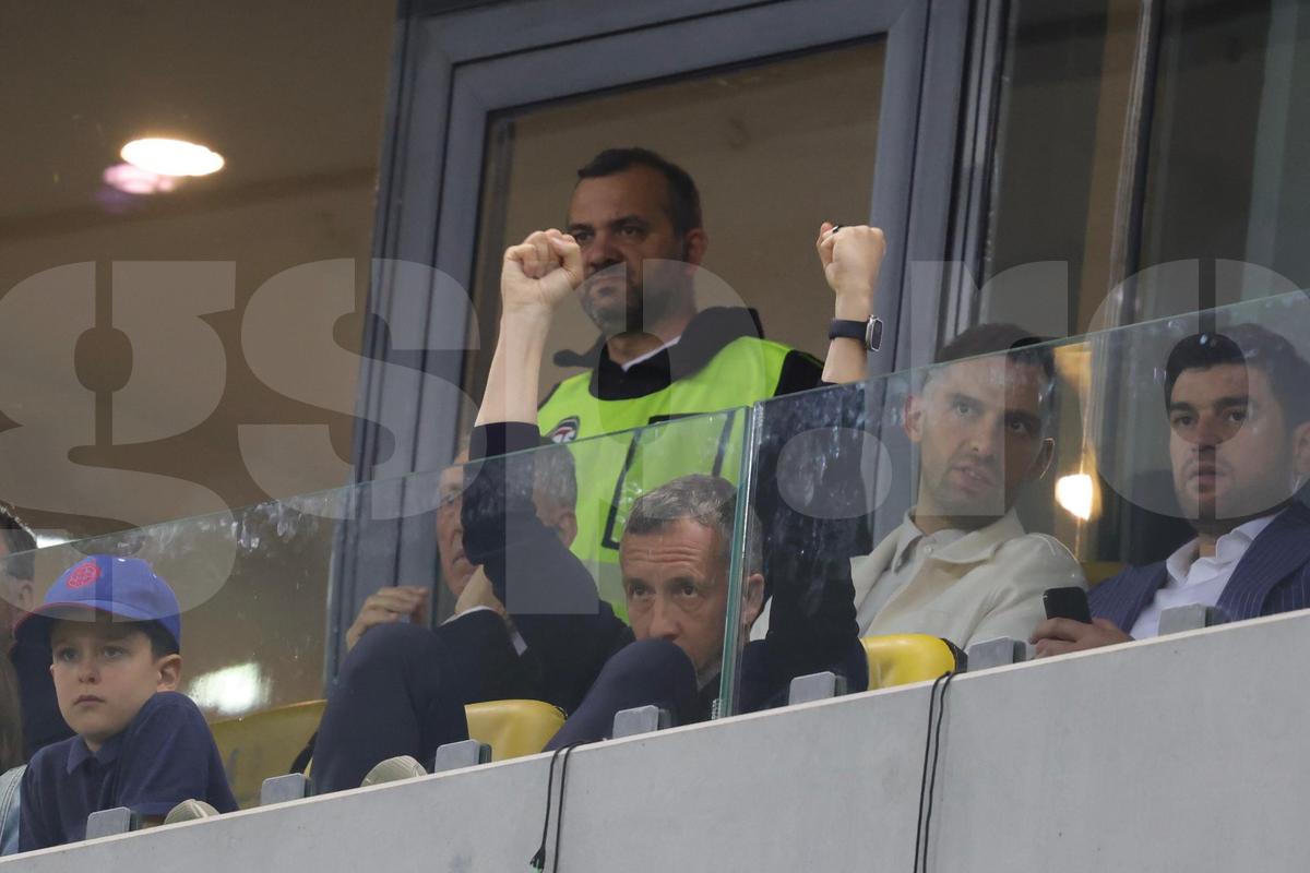 Mihai Stoica la meciul FCSB - CFR / foto: Ionuț Iordache (GSP)