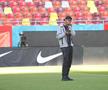 Imagini de la încălzire înainte de FCSB - CFR Cluj