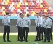 Imagini de la încălzire înainte de FCSB - CFR Cluj