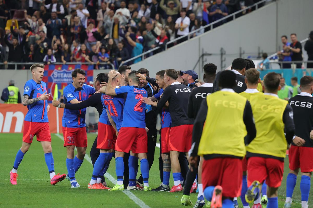 FCSB - CFR Cluj, etapa 5 play-off / foto: Ionuț Iordache