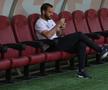 Imagini de la încălzire înainte de FCSB - CFR Cluj