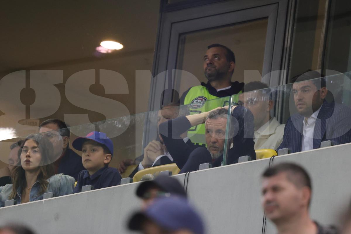 Mihai Stoica la meciul FCSB - CFR / foto: Ionuț Iordache (GSP)