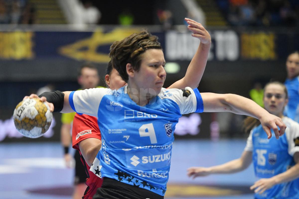 CSM București - Esbjerg, turul din sferturile Ligii Campionilor, foto: Cristi Preda
