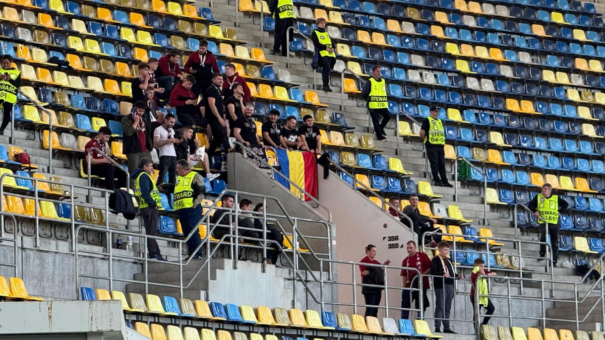 Imagini înainte de FCSB - CFR Cluj