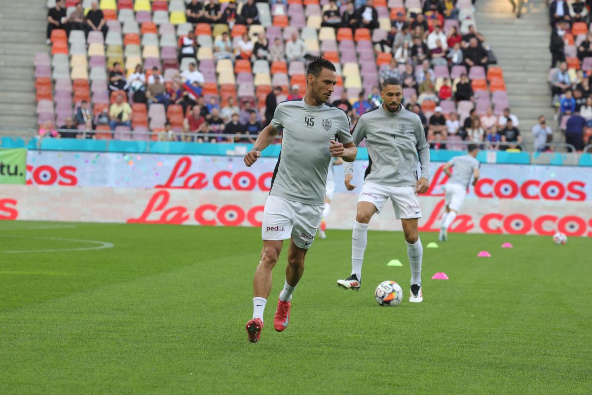 Încălzire FCSB - CFR Cluj, etapa 5