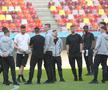 Imagini de la încălzire înainte de FCSB - CFR Cluj