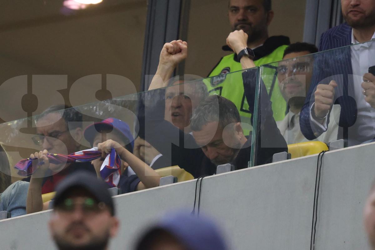Mihai Stoica la meciul FCSB - CFR / foto: Ionuț Iordache (GSP)