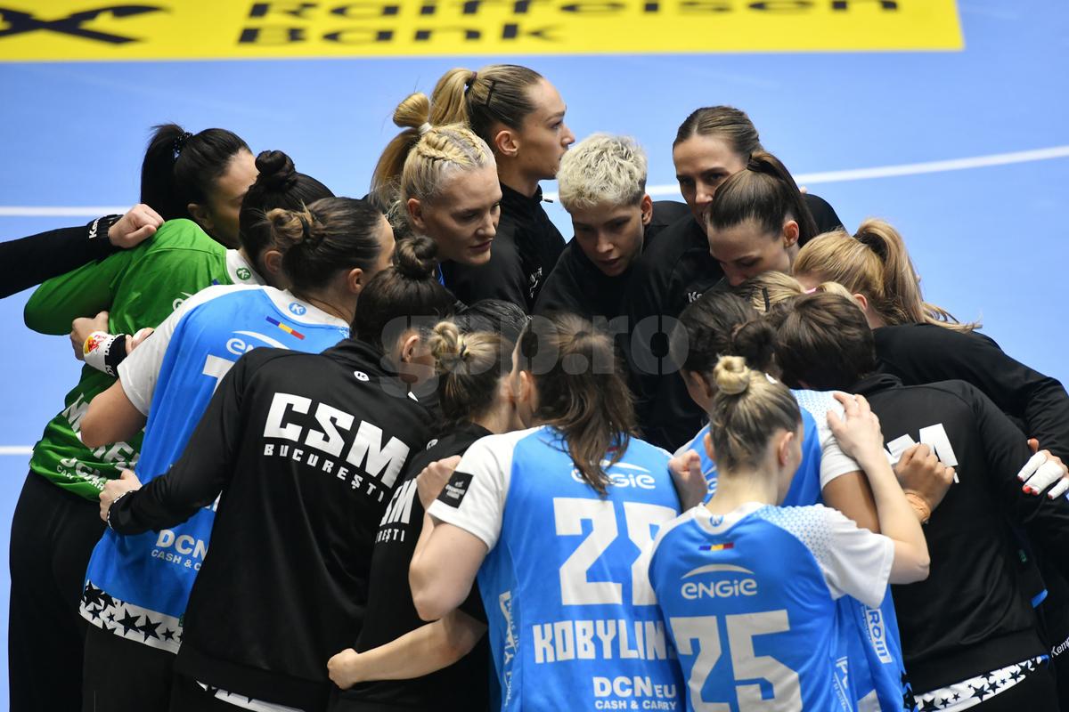 CSM București - Esbjerg, turul din sferturile Ligii Campionilor, foto: Cristi Preda