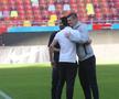 Imagini de la încălzire înainte de FCSB - CFR Cluj