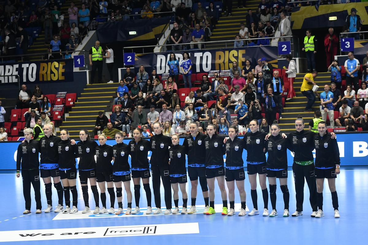 CSM București - Esbjerg, turul din sferturile Ligii Campionilor, foto: Cristi Preda