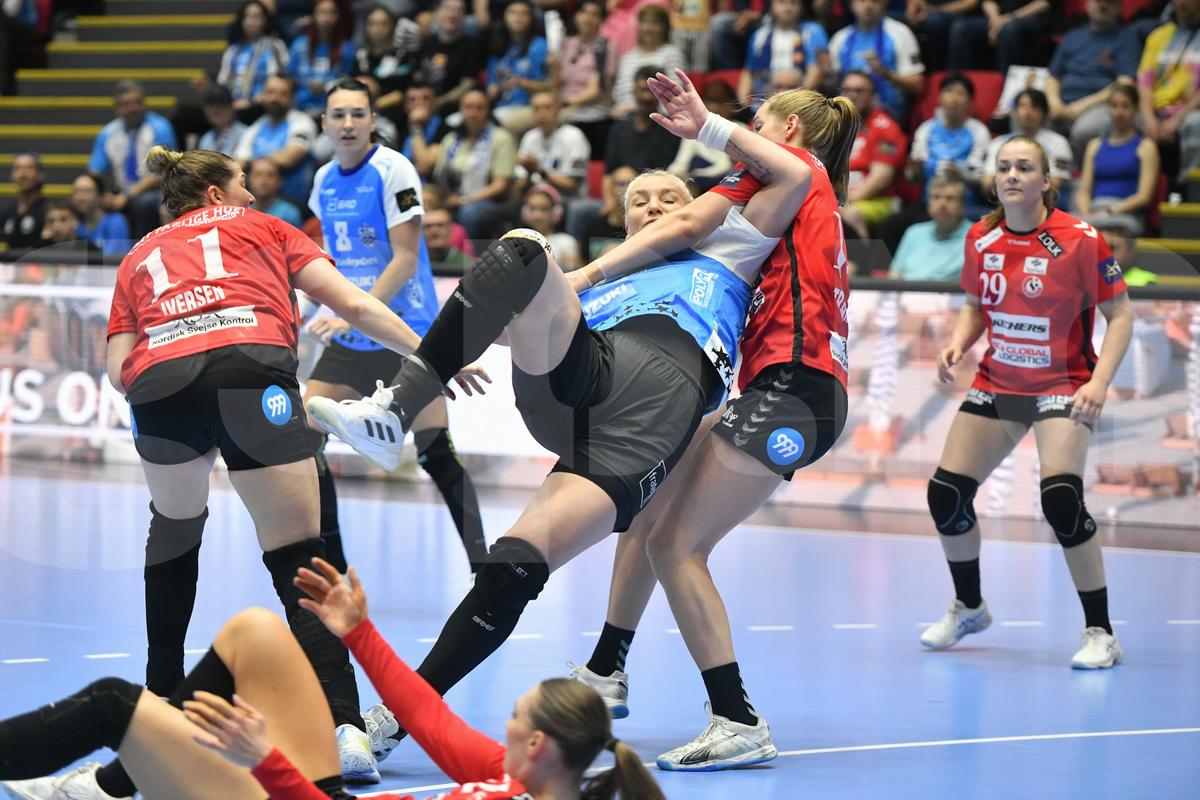 CSM București - Esbjerg, turul din sferturile Ligii Campionilor, foto: Cristi Preda
