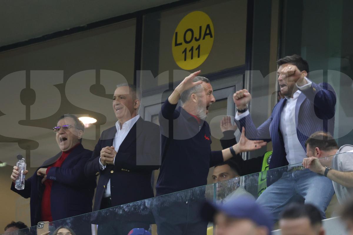 Mihai Stoica la meciul FCSB - CFR / foto: Ionuț Iordache (GSP)