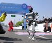 Primul semimaraton cu roboți umanoizi disputat în China, la Beijing Foto: Imago Images