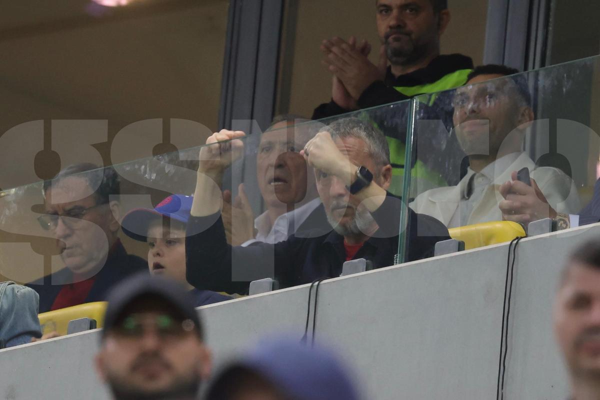 Mihai Stoica la meciul FCSB - CFR / foto: Ionuț Iordache (GSP)