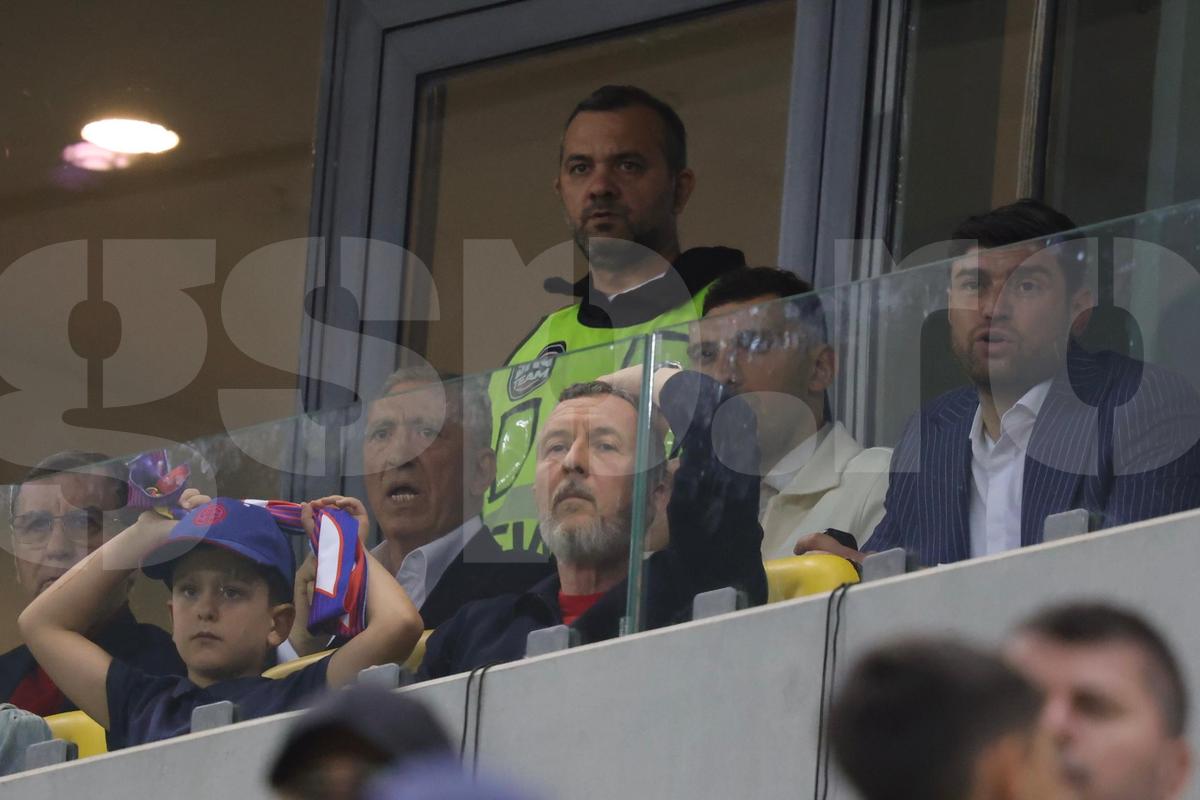 Mihai Stoica la meciul FCSB - CFR / foto: Ionuț Iordache (GSP)