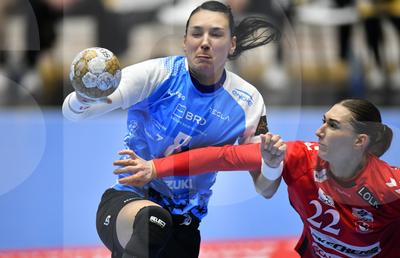 Final dramatic în CSM București - Esbjerg » Revenire fantastică în repriza a doua într-un meci special pentru Cristina Neagu