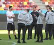 Imagini de la încălzire înainte de FCSB - CFR Cluj