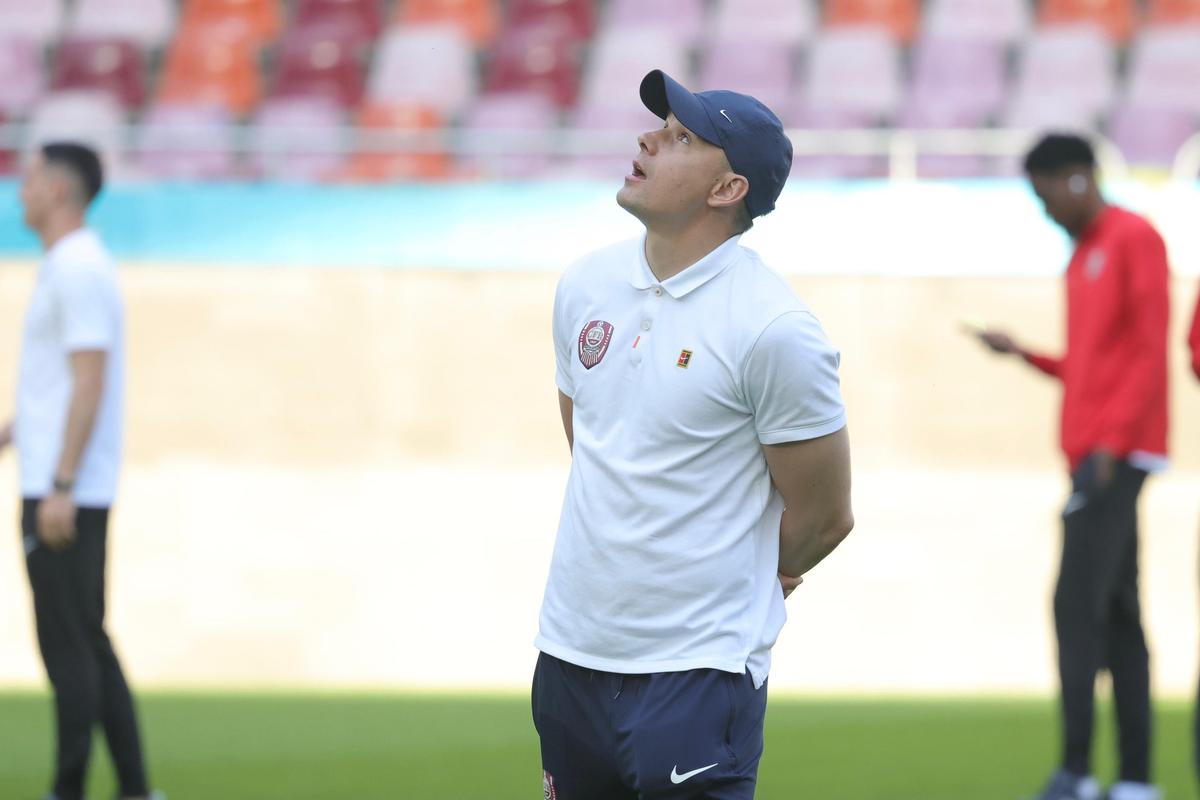 Ce a făcut Tachtsidis înainte de FCSB - CFR, imediat cum a intrat pe gazon, după „scandalul FaceTime”
