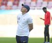 Imagini de la încălzire înainte de FCSB - CFR Cluj