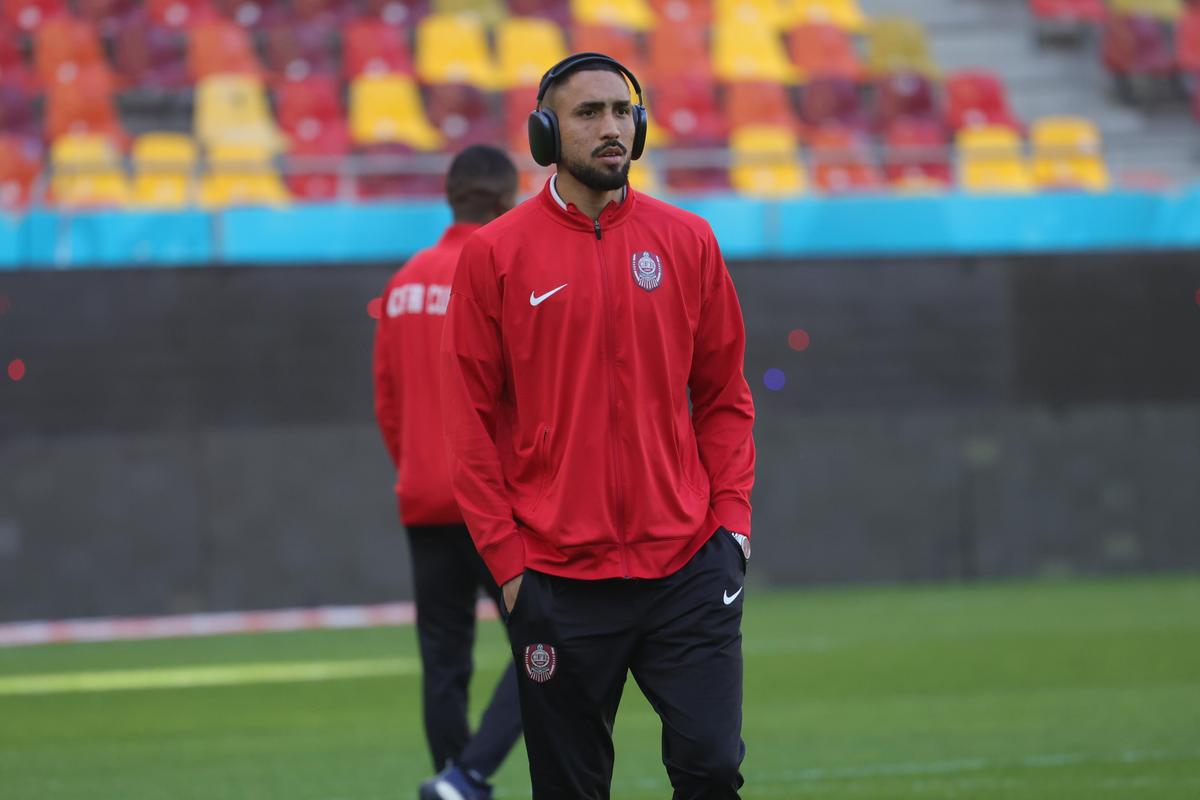 Ce a făcut Tachtsidis înainte de FCSB - CFR, imediat cum a intrat pe gazon, după „scandalul FaceTime”