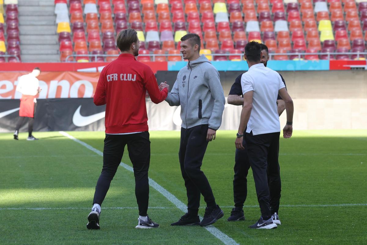Ce a făcut Tachtsidis înainte de FCSB - CFR, imediat cum a intrat pe gazon, după „scandalul FaceTime”
