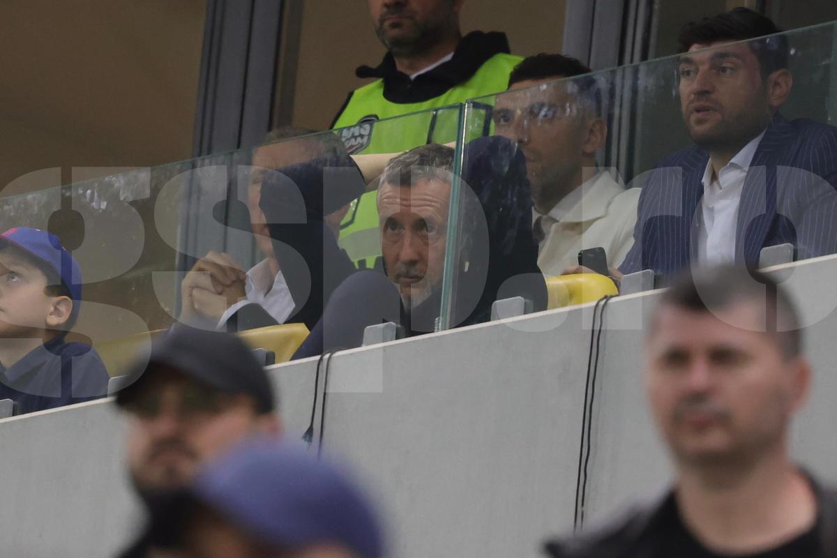 Mihai Stoica la meciul FCSB - CFR / foto: Ionuț Iordache (GSP)