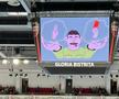 Video educativ difuzat pe cubul TeraPlast Arena, înainte și la pauza meciului Gloria Bistrița - Brest